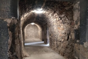 Cellars within Craigmillar Castle Edinburgh