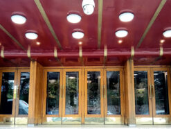 Front doors to the Dominion Cinema in Morningside