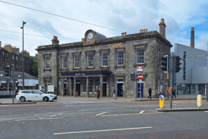 Haymarket Station in the West End of Edinburgh