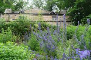 Walled garden in Edinburgh