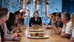 Tasting session at Holyrood Distillery in Edinburgh