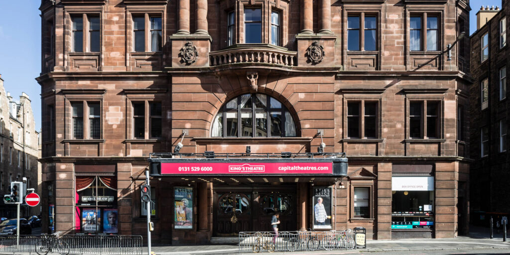 Exterior view of the King's Theatre in Edinburgh