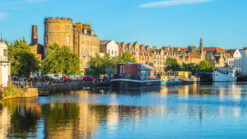 View of The Shore in Leith. Edinburgh