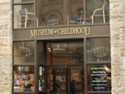 Front door of the Museum of Childhood in Edinburgh