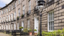 Gerogian architecture in Edinburgh's New Town