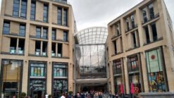 Entrance to the St James Quarter shopping centre in Edinburgh