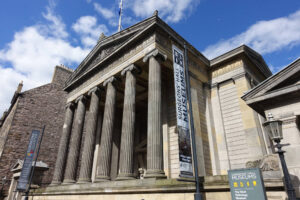 Neoclassical building on Nicholson Street