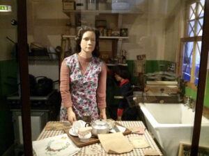 Scene in The Peoples Story museum Edinburgh