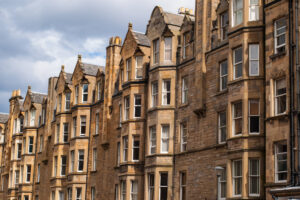 Tenement buildings in Edinburgh's West End